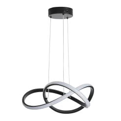 Boston LED Infinity Ceiling Pendant Light - Black -Lighting Promotion Store 13529584 2134945395802422