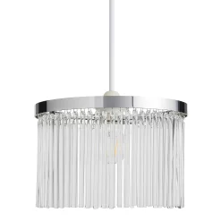 Highgate Easy Fit Shade - Chrome -Lighting Promotion Store 13529593 2124945396824639