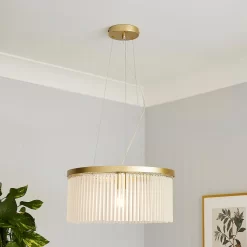 Highgate Single Tier Pendant Light - Brass