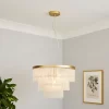 Highgate 3 Tier Pendant Light - Brass -Lighting Promotion Store 13529602 1494945396191123