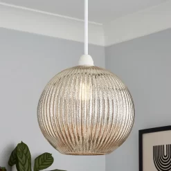 Hannah Mercury Glass Easy Fit Shade 11 Hannah Mercury Glass Easy Fit Shade -Lighting Promotion Store 13529610 5734945396214187