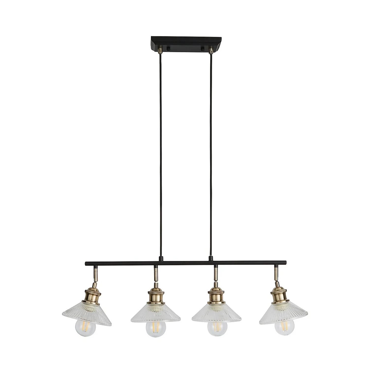 Edale 4 Light Diner Bar Pendant 5 Edale 4 Light Diner Bar Pendant - Image 3