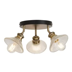 Edale 3 Light Flush Spotlight Plate -Lighting Promotion Store 13529615 1334945396063860