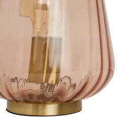 Adore Glass Table Lamp - Amber -Lighting Promotion Store 13529635 1734945396325040