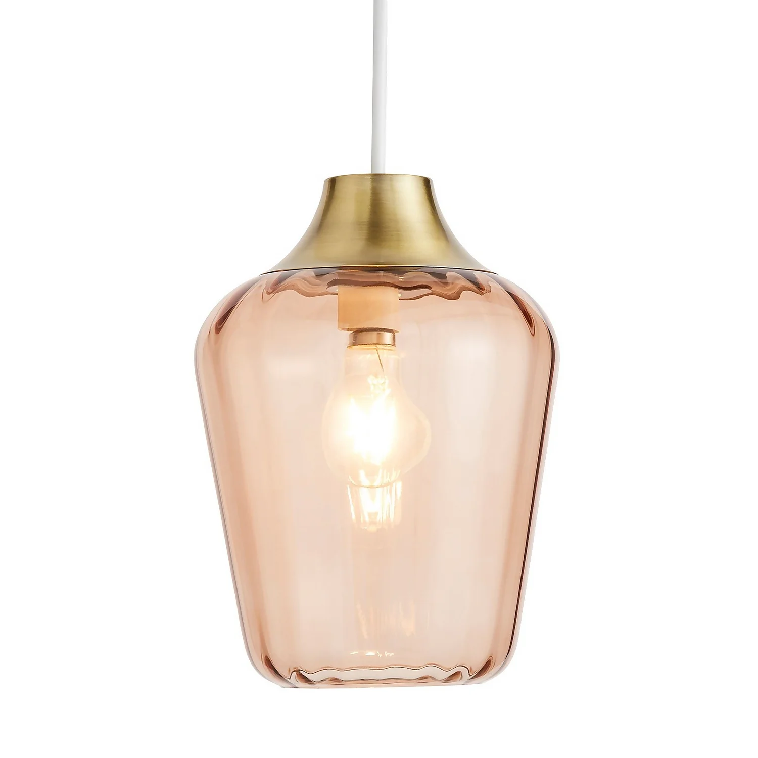 Adore Glass Easy Fit Shade - Amber 3 Adore Glass Easy Fit Shade - Amber - Image 2