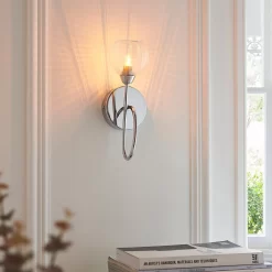 Tatton Wall Lamp - Chrome