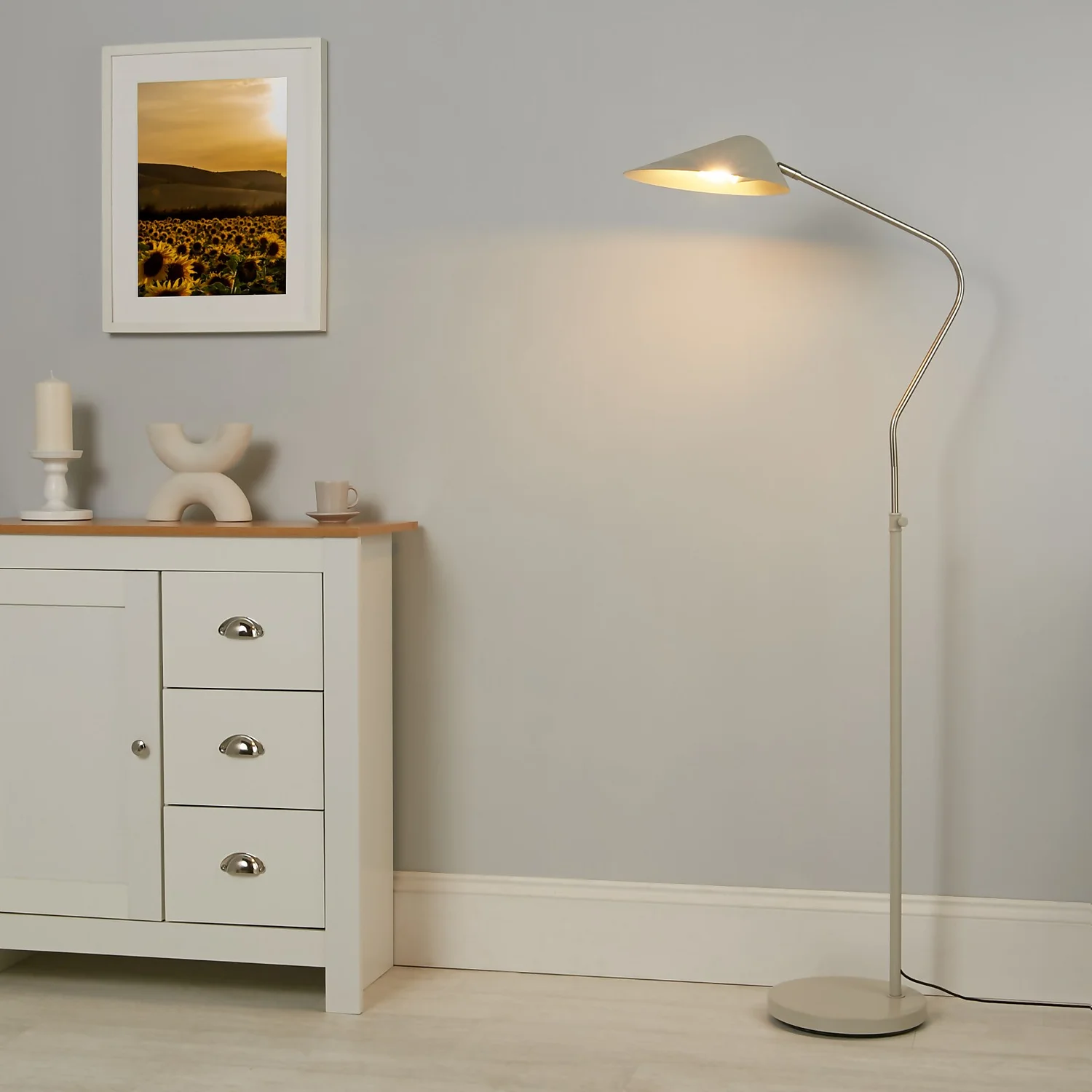 Laila Floor Lamp - Stone 3 Laila Floor Lamp - Stone