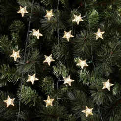 200 Acrylic Star LED Christmas Tree Net Light (10 Strands) - Warm White