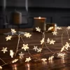 180 LED Star Silver Copper Wire Cluster Christmas Lights - Warm White -Lighting Promotion Store 13727339 6314982489532387