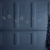 8 White Star LED Pinwire Christmas String Lights - Warm White -Lighting Promotion Store 13727346 1524982489567814