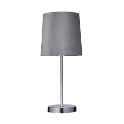 Paris Velvet Table Lamp - Grey -Lighting Promotion Store 13751359 1634969499107095