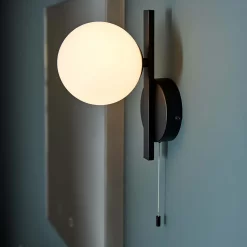Hawkhill Bathroom Wall Light - Black -Lighting Promotion Store 13794233 1044957104696552