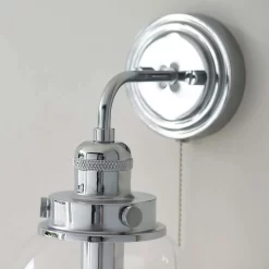 Cheswick Bathroom Wall Light - Chrome -Lighting Promotion Store 13794235 1544957104347964