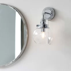Cheswick Bathroom Wall Light - Chrome -Lighting Promotion Store 13794235 1814957104101949