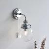 Cheswick Bathroom Wall Light - Chrome