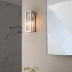 Newham Bathroom Wall Light - Chrome -Lighting Promotion Store 13794236 1904957105367556