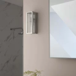 Newham Bathroom Wall Light - Chrome -Lighting Promotion Store 13794236 4814957105469946