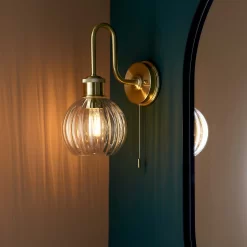 Setley Bathroom Wall Light - Brass -Lighting Promotion Store 13794238 1904957104009606