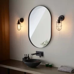 Portmore Bathroom Wall Light - Black -Lighting Promotion Store 13794239 5444957105425144