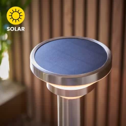 Halton 80cm Photocell & PIR Solar Outdoor Floor Light - Stainless Steel 16 Halton 80cm Photocell & PIR Solar Outdoor Floor Light - Stainless Steel -Lighting Promotion Store 13794247 1534957104360513