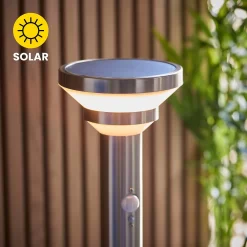 Halton 80cm Photocell & PIR Solar Outdoor Floor Light - Stainless Steel 14 Halton 80cm Photocell & PIR Solar Outdoor Floor Light - Stainless Steel -Lighting Promotion Store 13794247 1584957104219450