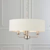 Highclere Pendant Light - 3lt Chrome -Lighting Promotion Store 13794253 9754957103919669
