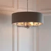 Highclere Pendant Light - 6lt Nickel -Lighting Promotion Store 13794254 1564957103859999