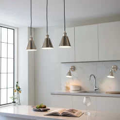 Rhinefield Pendant Light - 3lt Nickel -Lighting Promotion Store 13794260 1094957104981966