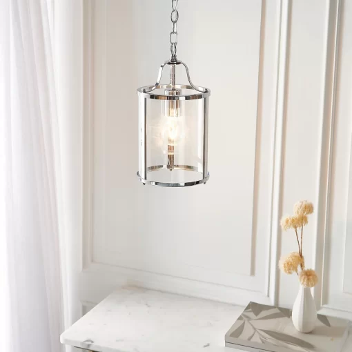 Chester Single Pendant Light - Chrome -Lighting Promotion Store 13864910 1144977253536549
