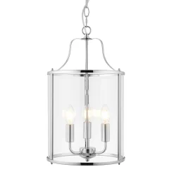 Chester 3 Light Pendant - Chrome -Lighting Promotion Store 13865024 1234977253733049