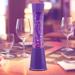 Purple Glitter Lamp -Lighting Promotion Store 13892604 1634998573020496