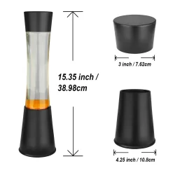 Black & Orange Tower Lava Lamp -Lighting Promotion Store 13892605 4154998572571345