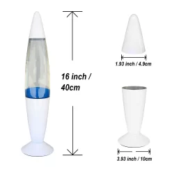 White & Blue Classic Lava Lamp 15 White & Blue Classic Lava Lamp -Lighting Promotion Store 13892606 1944998573049095