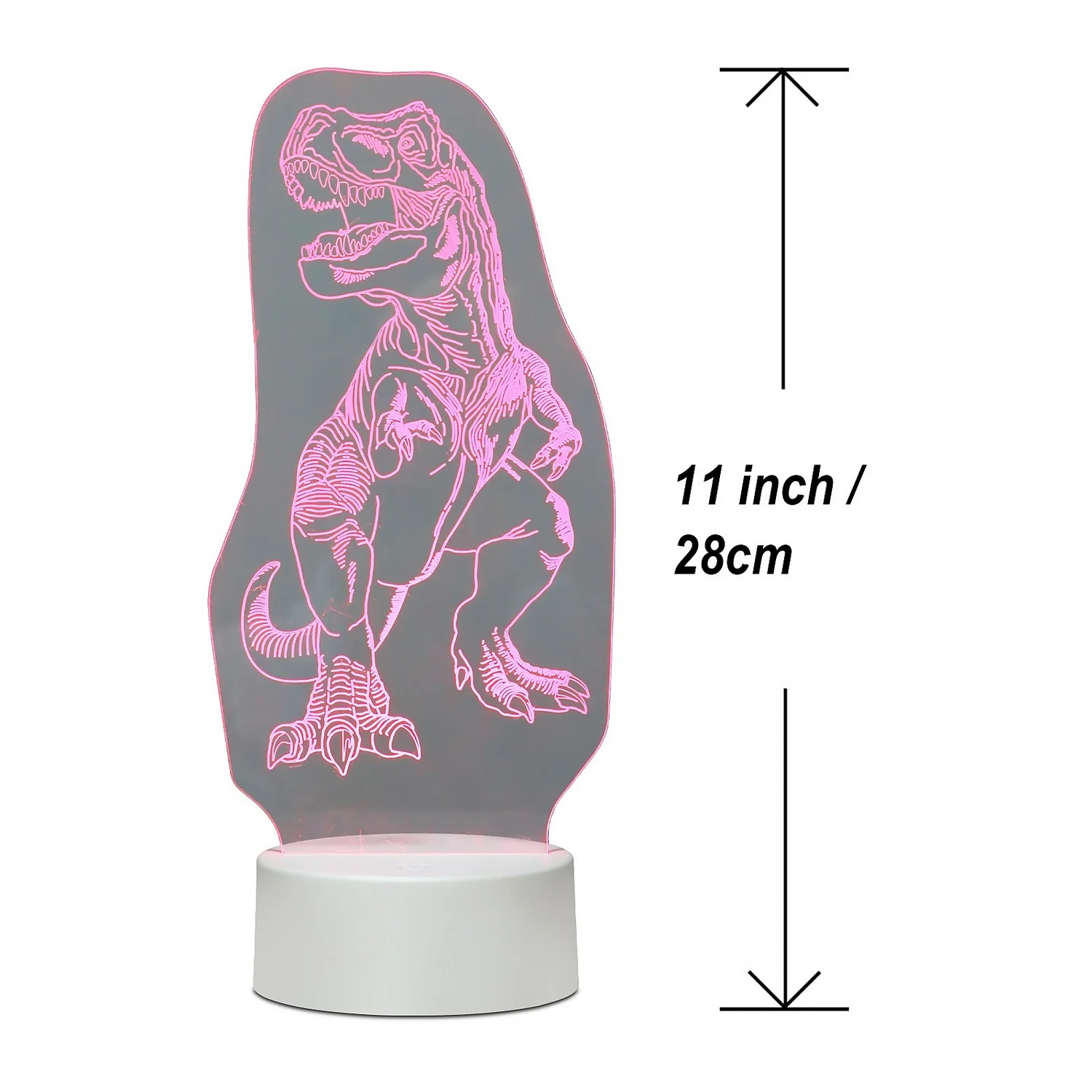 LED Dinosaur Lamp 7 LED Dinosaur Lamp - Image 5