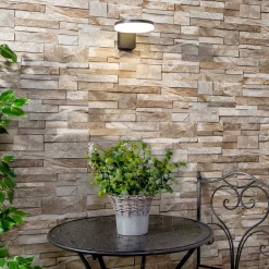 Corte 12w Outdoor LED Wall Light (IP65) - Black