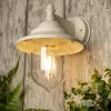 Leek Mini Fisherman's Outdoor Lantern - Ivory