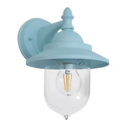 Leek Mini Fisherman's Outdoor Lantern - Pale Blue -Lighting Promotion Store 13924373 1244980108021768