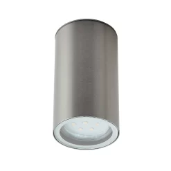 Leto GU10 Porch Light (IP44) - Stainless Steel -Lighting Promotion Store 13924376 4704980108751260