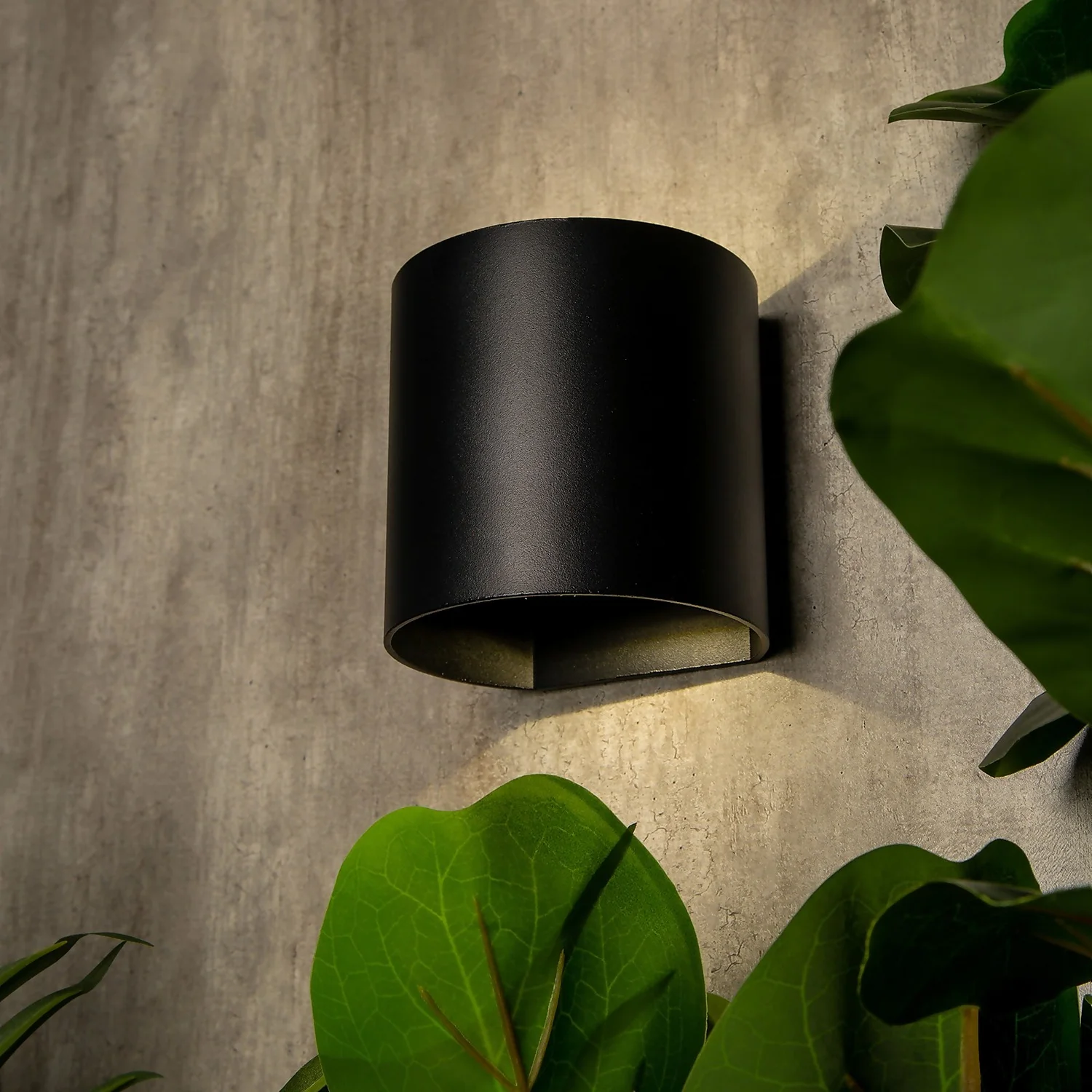 Maui Up-Down LED Outdoor Wall Light - Black 3 Maui Up-Down LED Outdoor Wall Light - Black