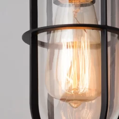 Woking Caged Outdoor Wall Light - Black -Lighting Promotion Store 13924385 1955008939285428