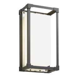 Pessac 18w LED Outdoor Box Lantern (IP54) - Black -Lighting Promotion Store 13924387 5944980109493733