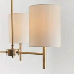 Kari 3 Light Semi Flush Ceiling Light - Brass -Lighting Promotion Store 13938479 1624981960589733