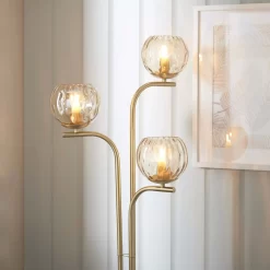 Geneva Floor Lamp - Brass -Lighting Promotion Store 13938487 1224981960018014