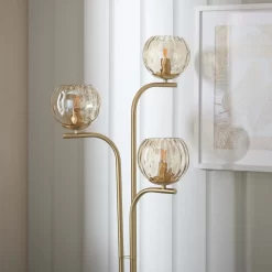 Geneva Floor Lamp - Brass -Lighting Promotion Store 13938487 1374981960112145