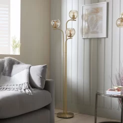 Geneva Floor Lamp - Brass -Lighting Promotion Store 13938487 2144981959847344