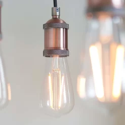 Henrik 6 Light Pendant Light - Pewter -Lighting Promotion Store 13938489 9894981961127903