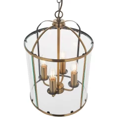 Abott 4 Light Pendant Light - Brass -Lighting Promotion Store 13938493 1294981958187132