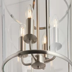 Abott 4 Light Pendant Light - Nickel -Lighting Promotion Store 13938494 1364981959410346