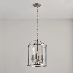 Abott 4 Light Pendant Light - Nickel -Lighting Promotion Store 13938494 7424981959186081