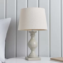 Andrea Table Lamp - Taupe -Lighting Promotion Store 13938496 3264981958506251
